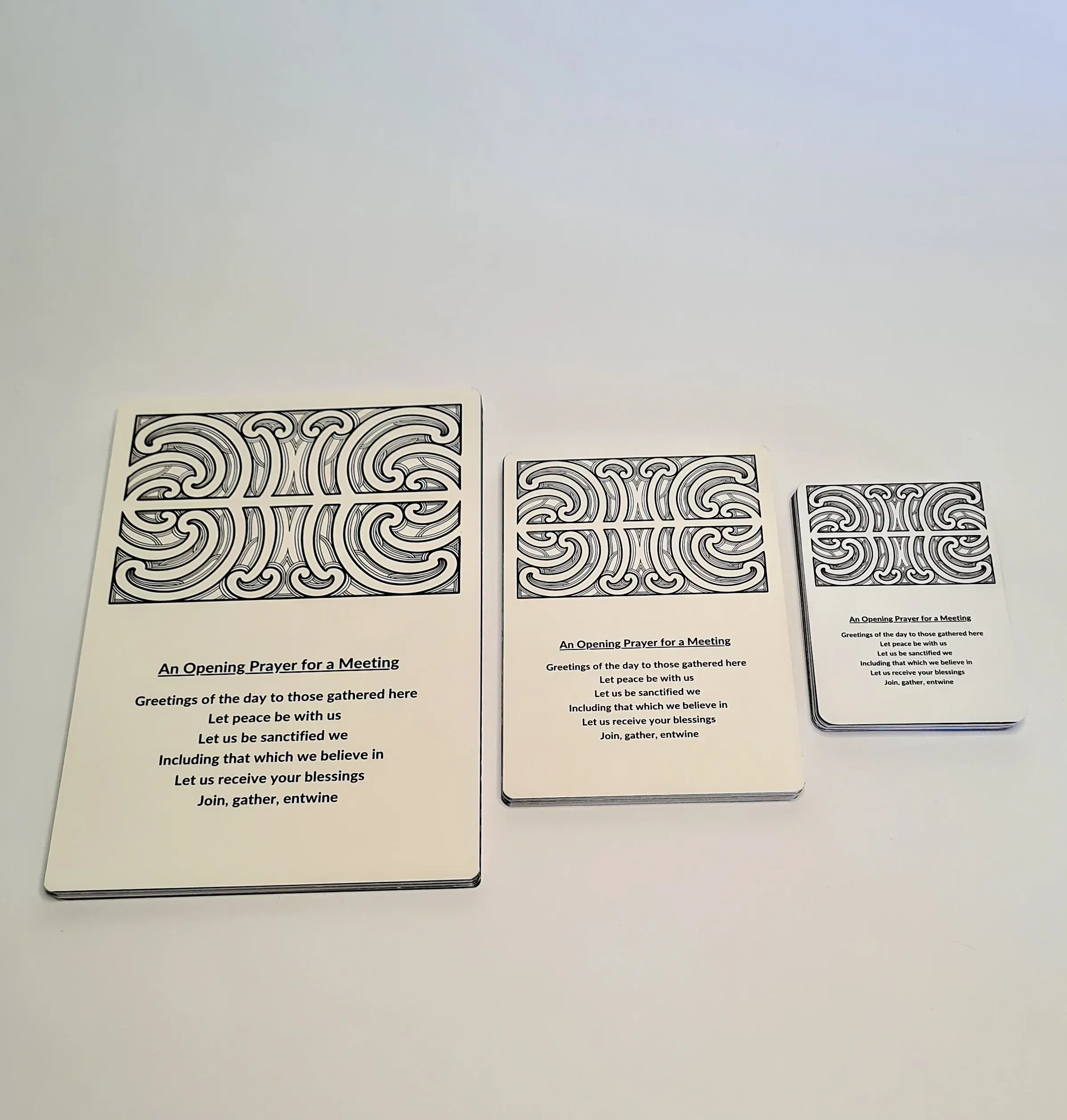 Māori card set