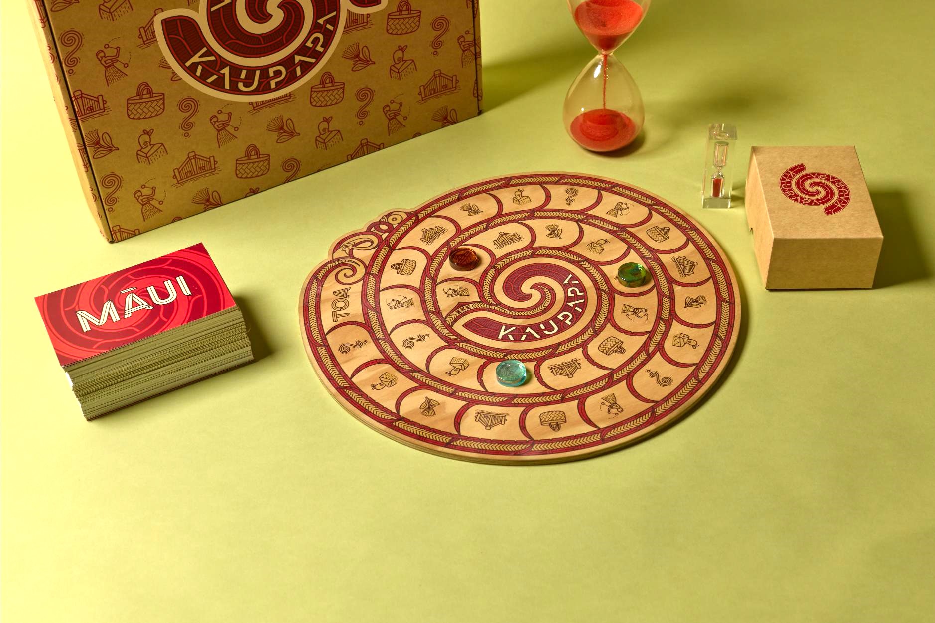 Maori inspired board game
