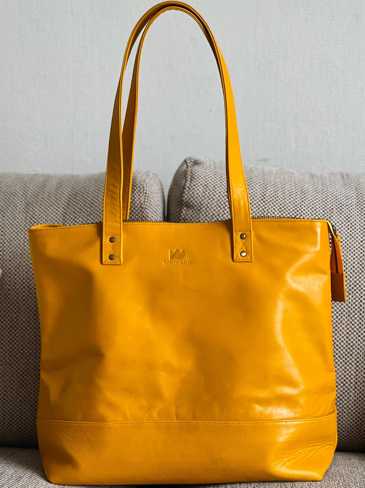 WIRIHANA Kauri Tote Kowhai