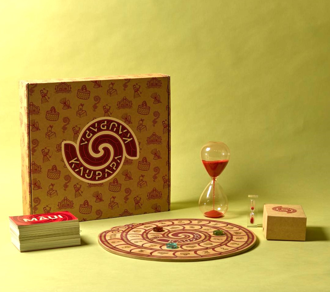 Maori inspired board game