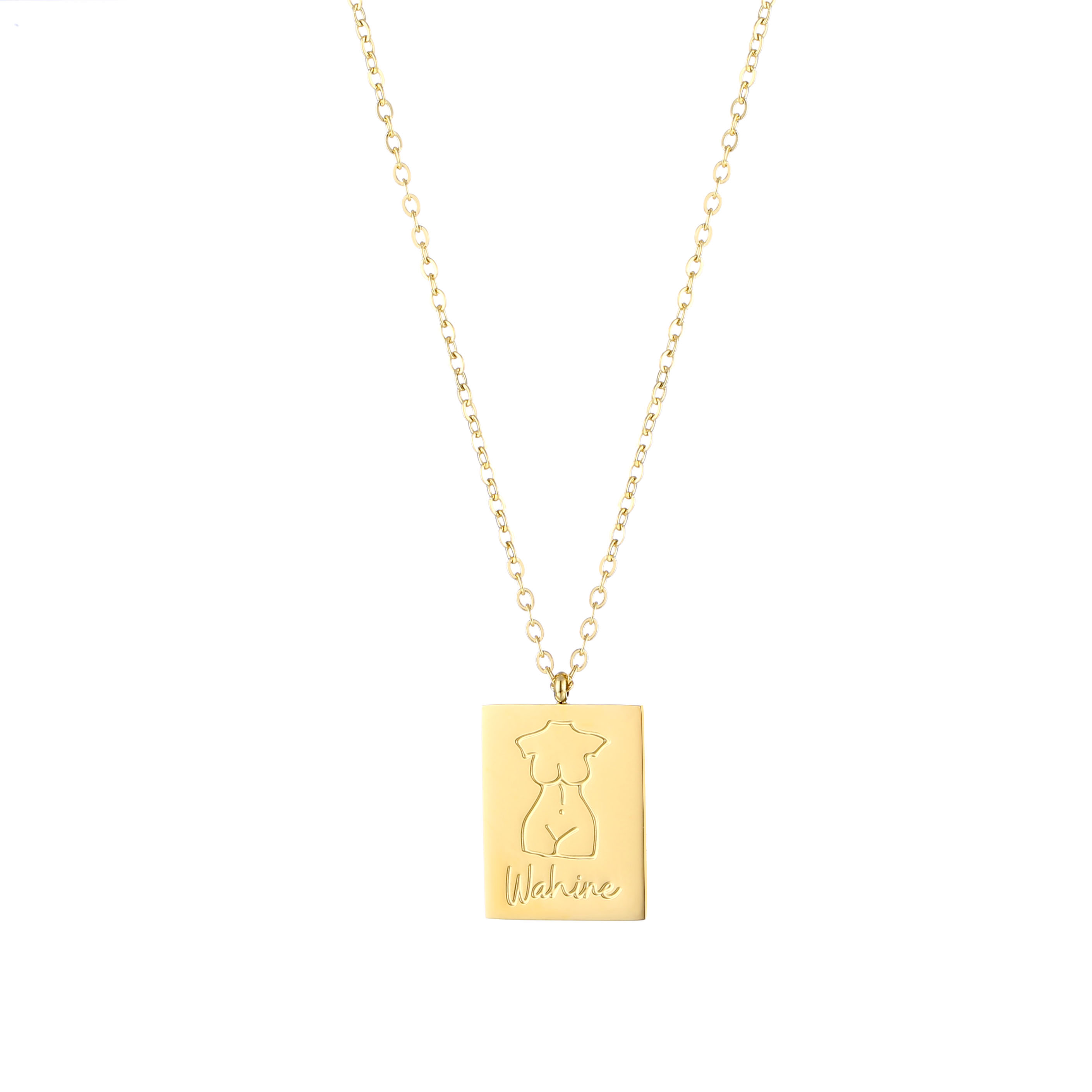 wahine necklace gold