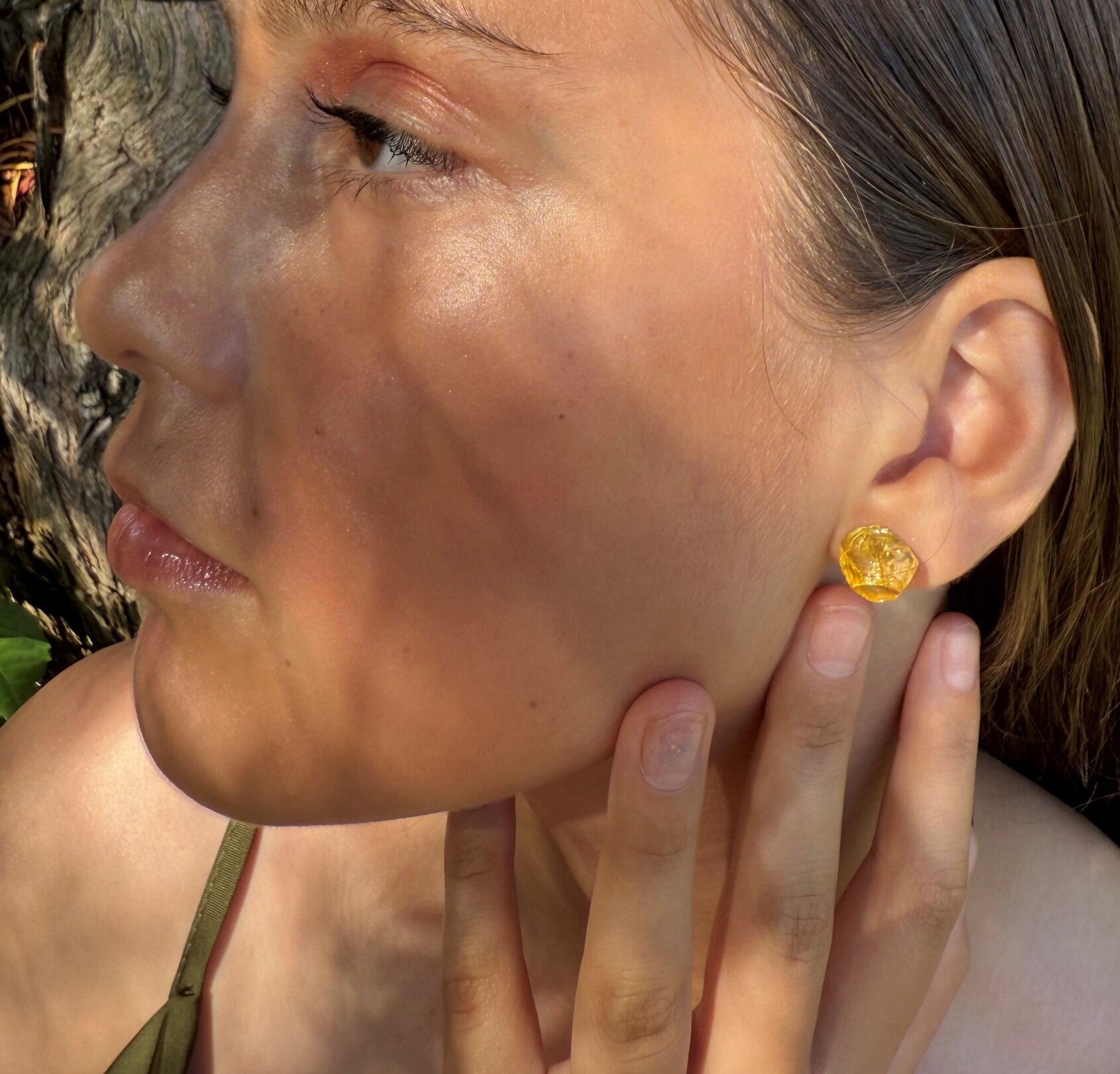 kauri gum earrings v2